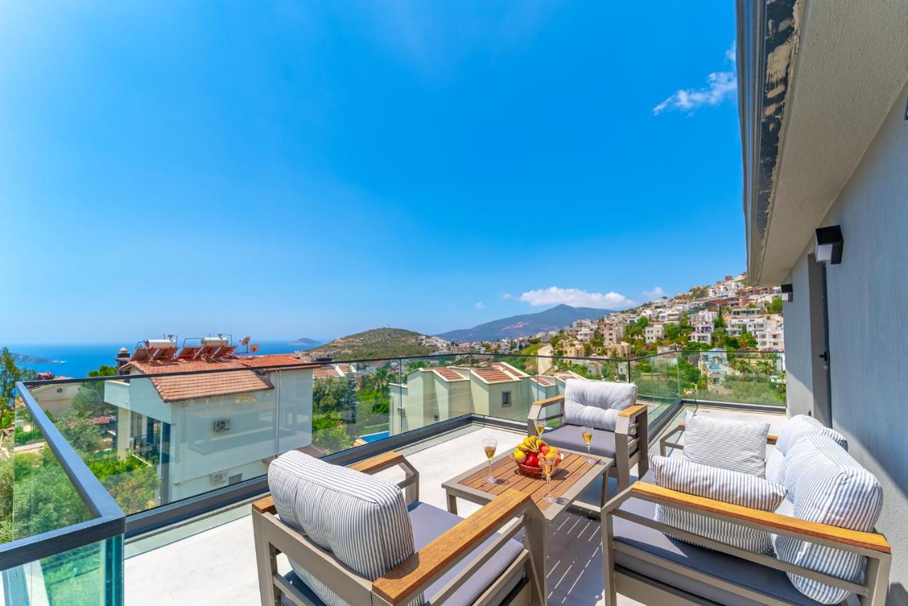 Villa Kazarman, Kalkan'In Kalbinde Denize, Merkeze Exterior foto