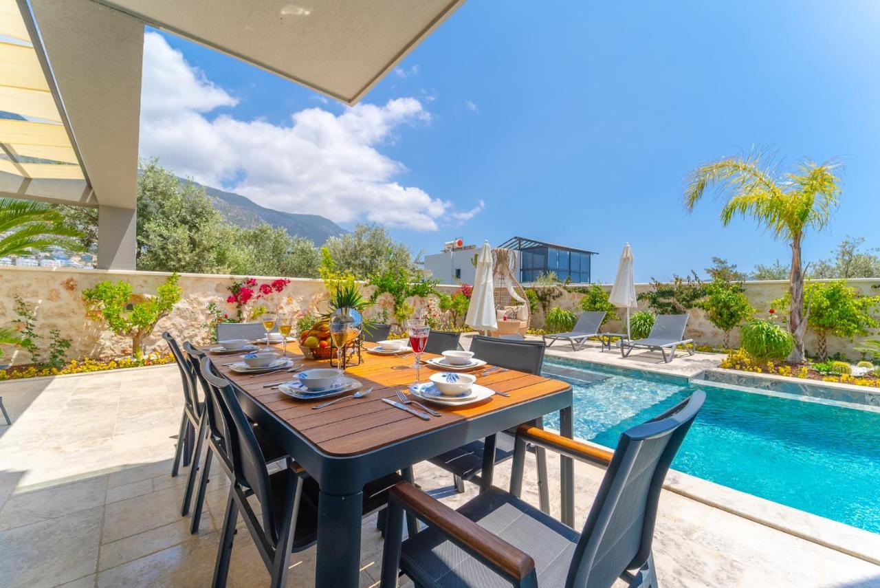 Villa Kazarman, Kalkan'In Kalbinde Denize, Merkeze Exterior foto