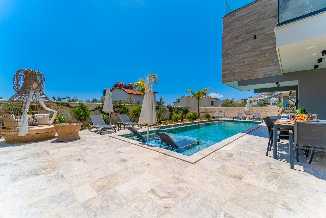 Villa Kazarman, Kalkan'In Kalbinde Denize, Merkeze Exterior foto